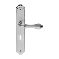 ALDAR Door Lever handle on Plate - Bron